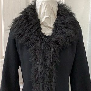 Wool winter fur jacket Victorian M